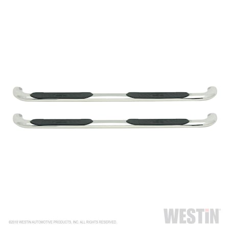 Westin Automotive 02-08 DODGE RAM 1500 QC/03-08 2500/3500 QC/08 4500/5500 QC POLISHED PLATINUM OVAL S 21-2310